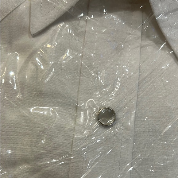 NWT Ely Cattleman White Men's Shirt (2) available 15 1/2 x 33 14 1/2 x 23 - Picture 7 of 11